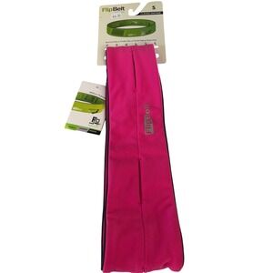 FlipBelt Classic Running Waist Belt Hot Pink Hand Free Phone Key Cash Holder NWT